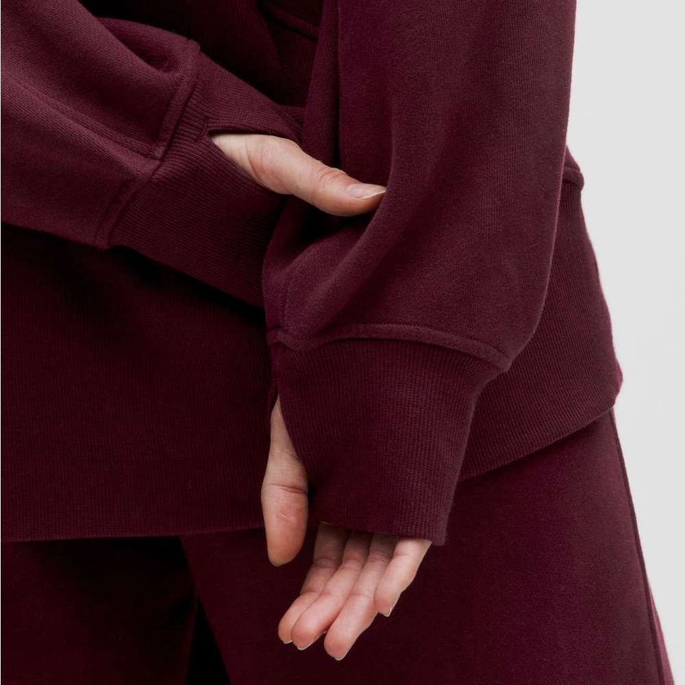 Lululemon Scuba Oversized Funnel-Neck Full Zip
Garnet M/L - Picture 3 of 9